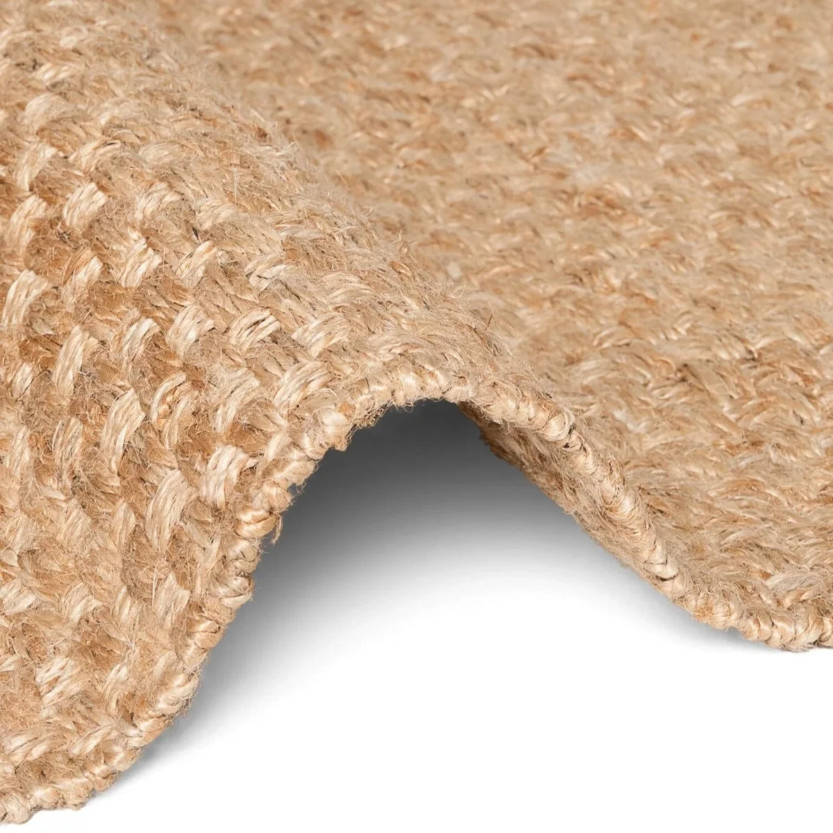 Hanse Home Handloom Fjord Natural Jute Plain Rug Beige - Beige / 300.0cm / 80.0cm – image 3