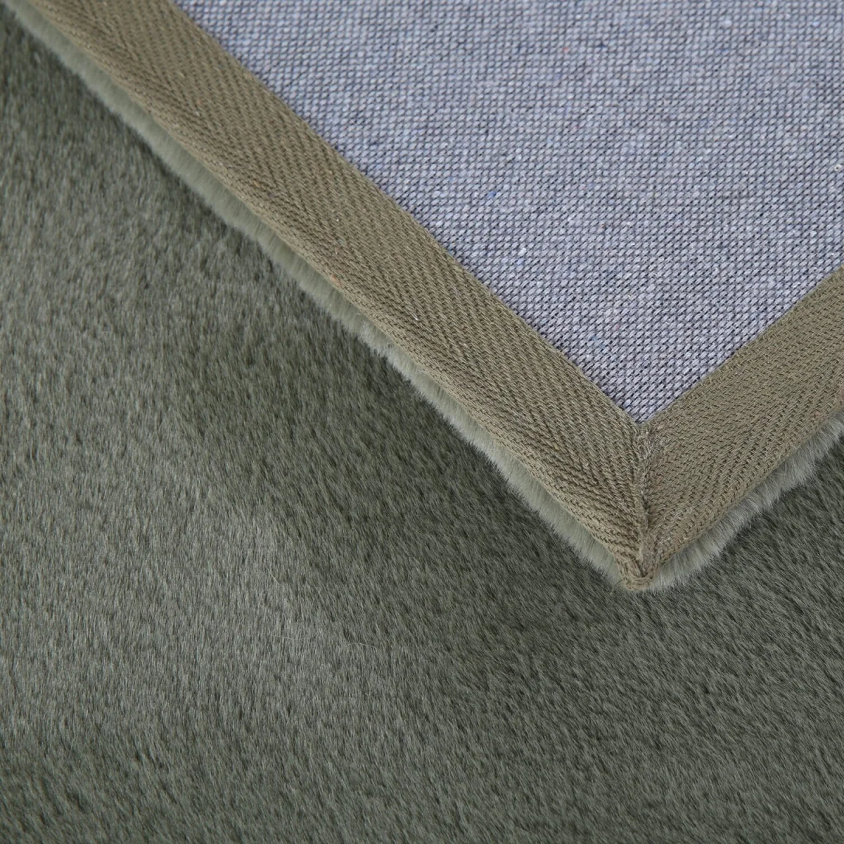 Plushtale Washable Plain Living Room Super Soft Poly Cotton Area Rug - Snow White / 200cm / 280cm – image 15