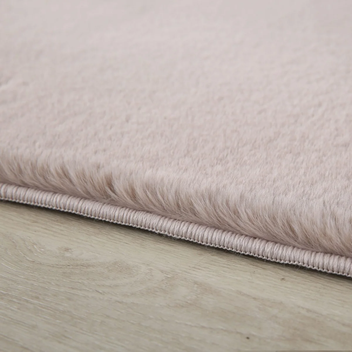 Plushtale Washable Plain Living Room Super Soft Poly Cotton Area Rug - Snow White / 200cm / 280cm – image 24