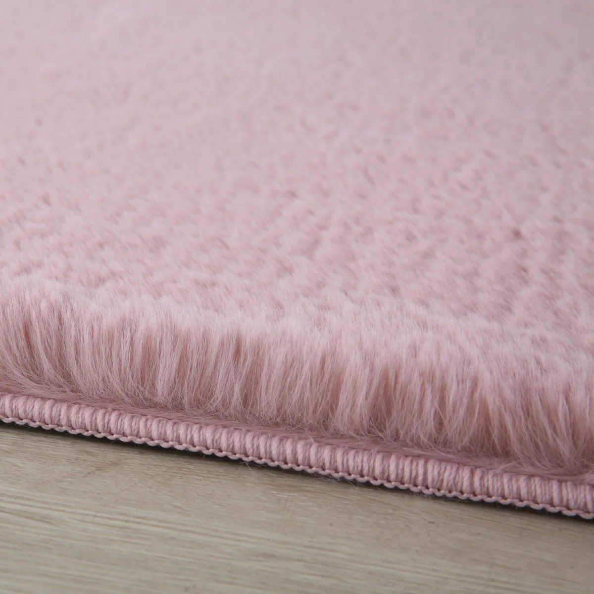 Plushtale Washable Plain Living Room Super Soft Poly Cotton Area Rug - Snow White / 200cm / 280cm – image 29