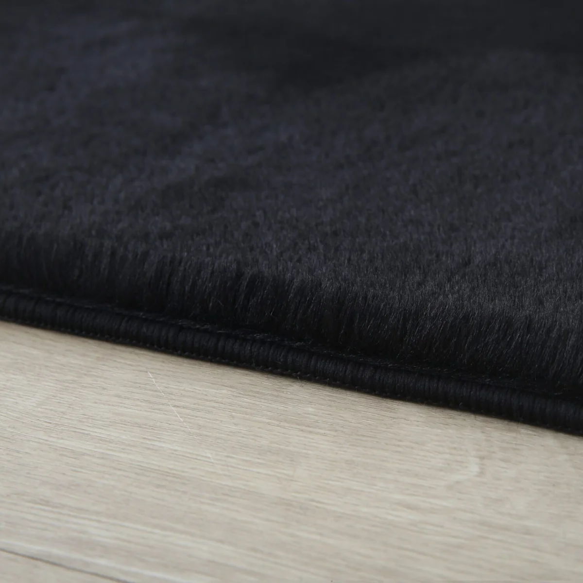 Plushtale Washable Plain Living Room Super Soft Poly Cotton Area Rug - Snow White / 200cm / 280cm – image 34