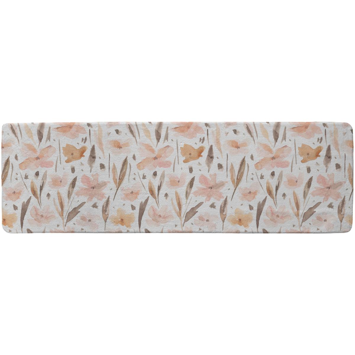 Pink Watercolour Runner Rug - Orange – image 2