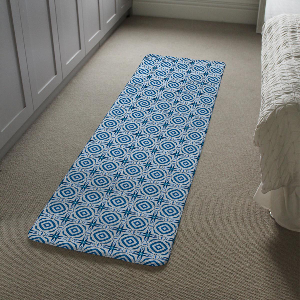 Blue Powerful Runner Rug - Blue – image 1