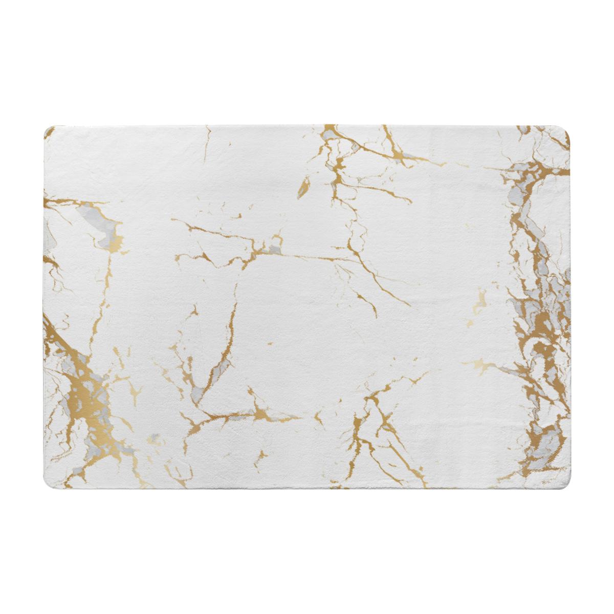 Golden Marble Designer Rug - Yellow / 200cm – image 1