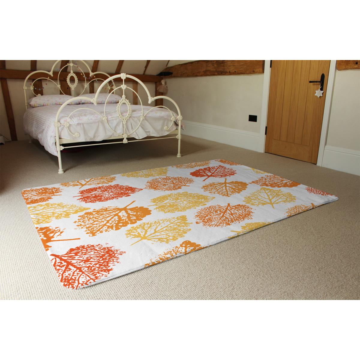 Hand Drawn Boho Spring Rug - Orange / 230cm – image 3