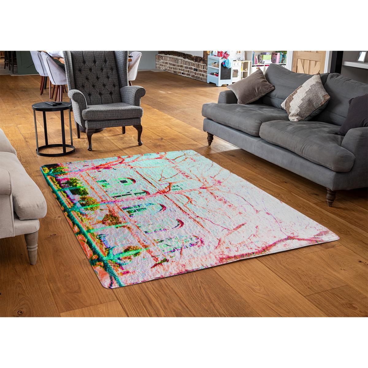 Red Tree In London Rug - Green / 230cm – image 3