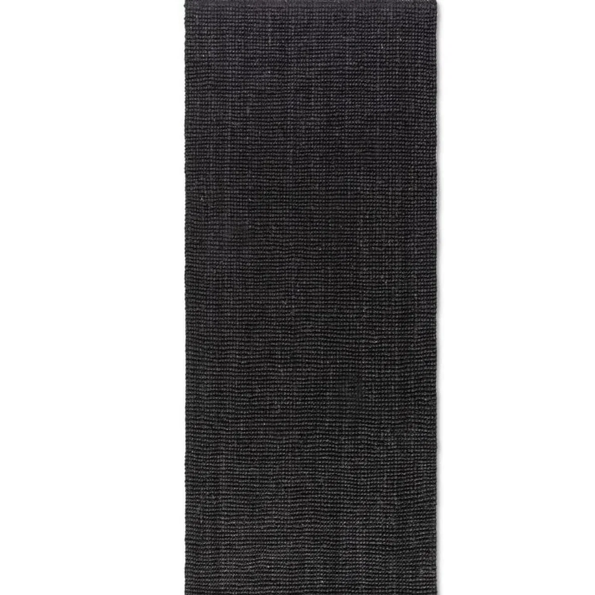 Hanse Home Handwoven Natural Colour Jute Plain Rug Black - Black / 230.0cm – image 7