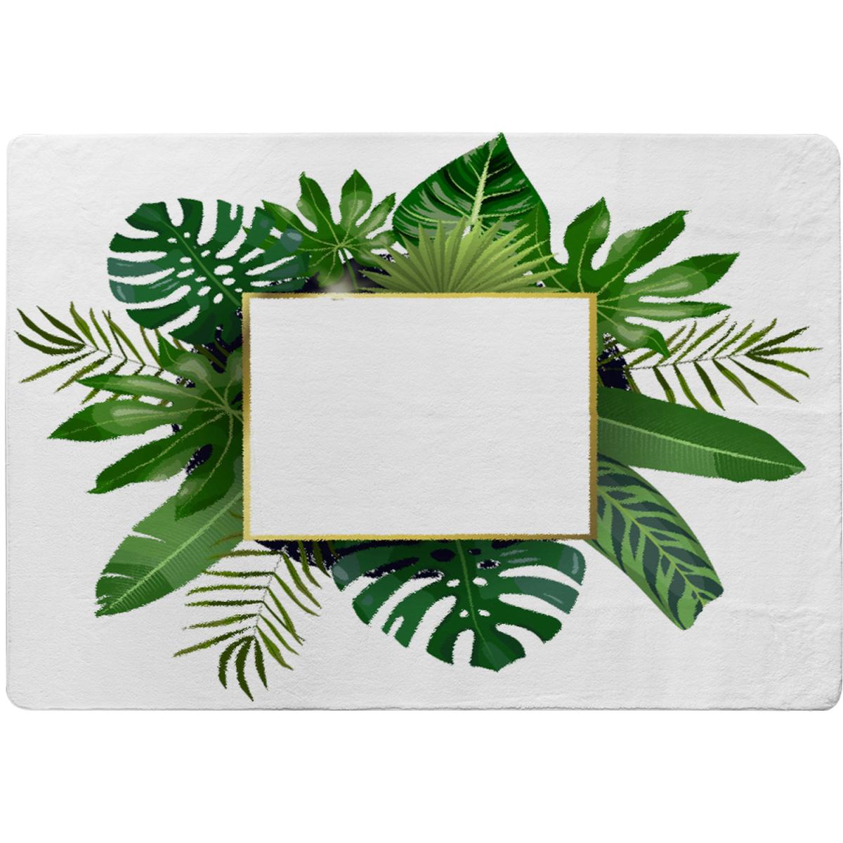 Botanical Frame Rug - Green / 230cm – image 2