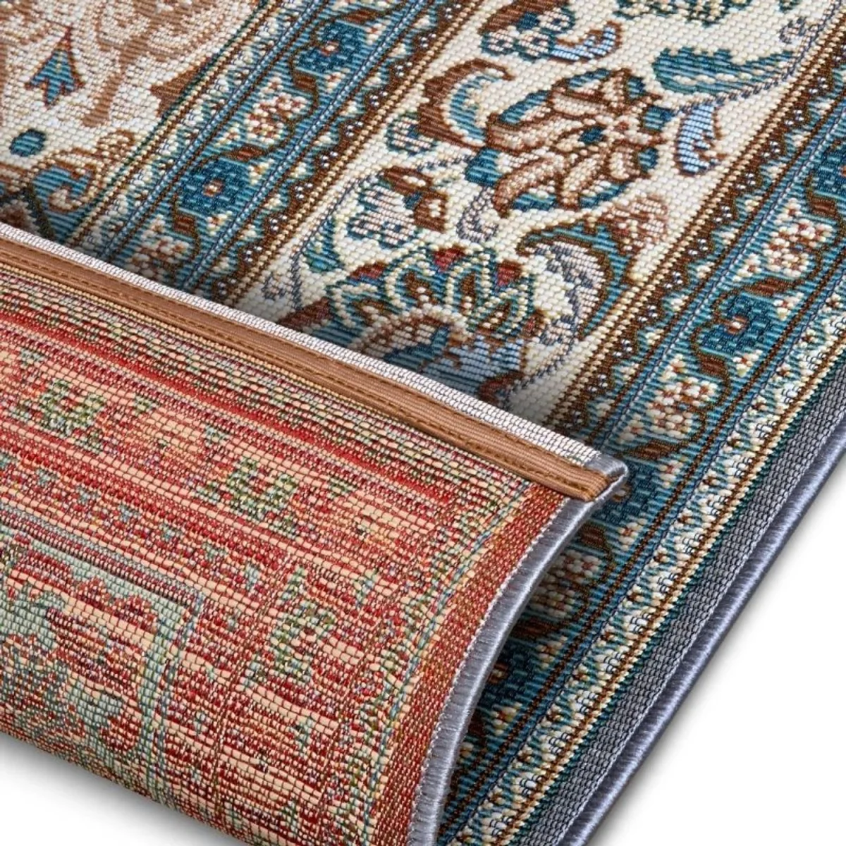 Vintage Indoor & Outdoor Rug Grey & Blue - Grey / 285.0cm – image 3