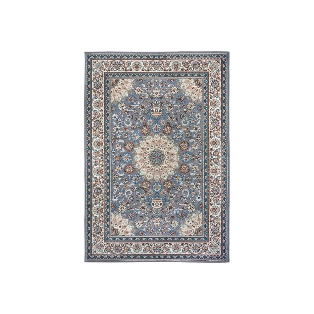 Vintage Indoor & Outdoor Rug Grey & Blue - Grey / 285.0cm – image 1