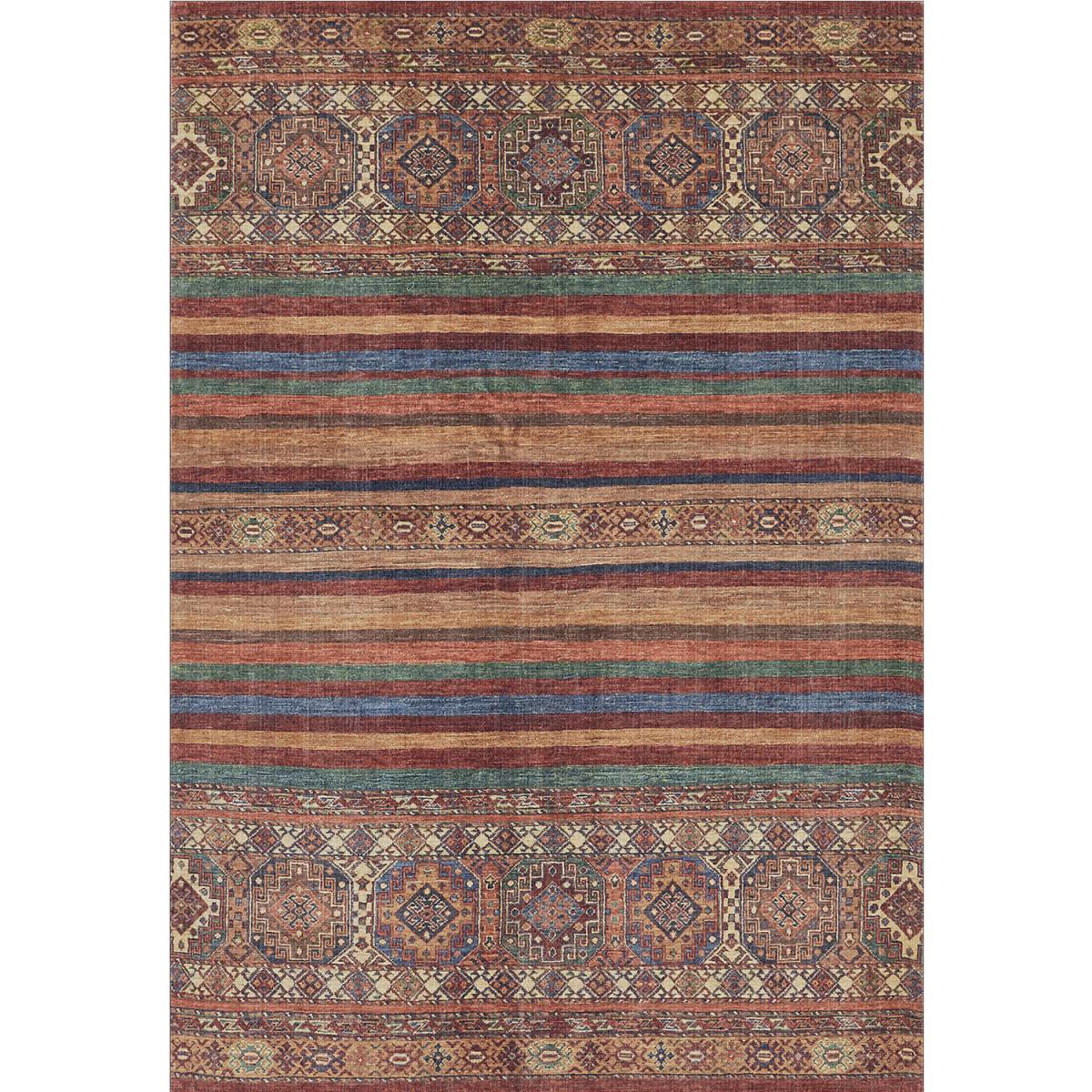 Persian Classics Zahra Machine Washable Rug - Orange / 170x120cm – image 2