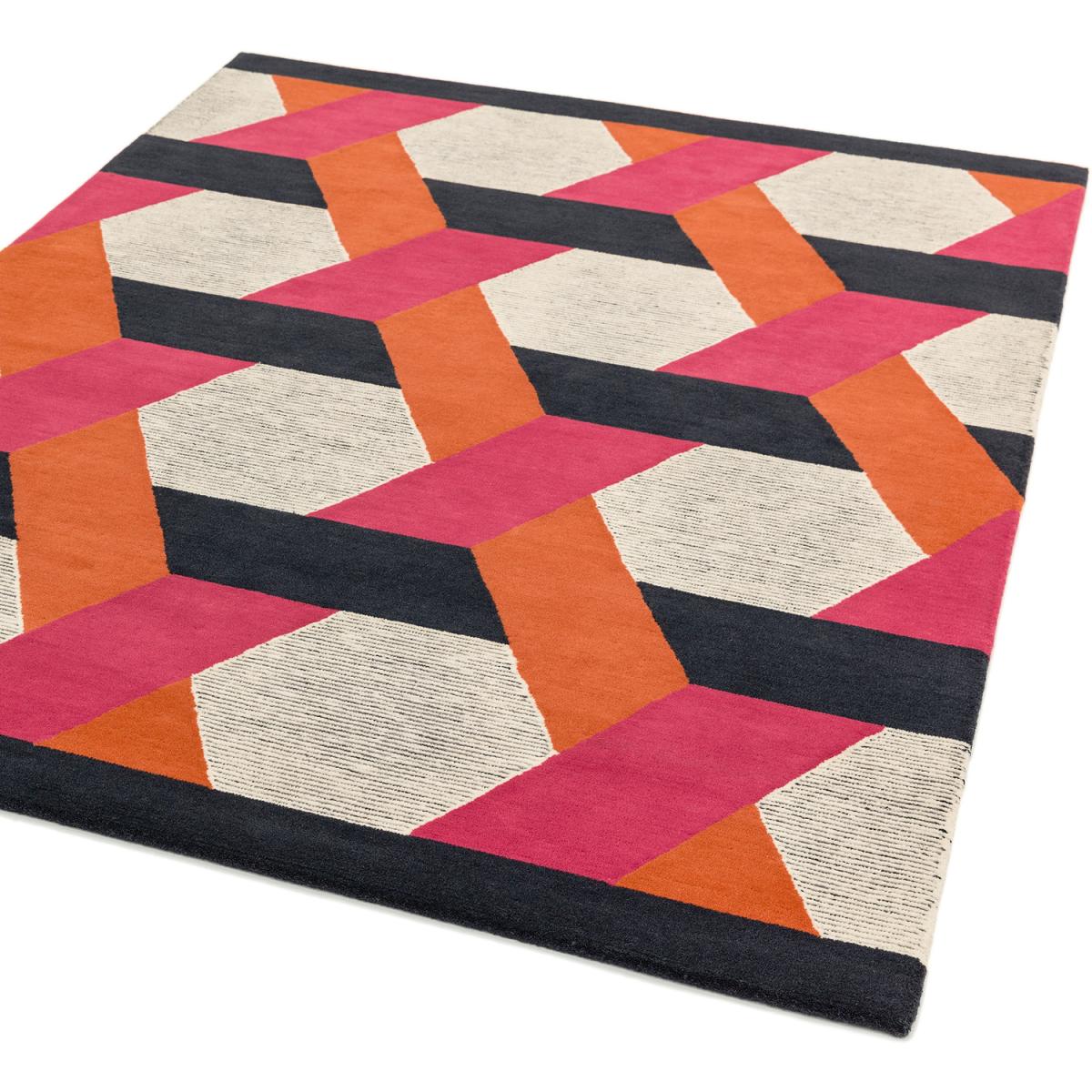 Camden Rug - Orange/Pink / 160 x 230cm – image 3