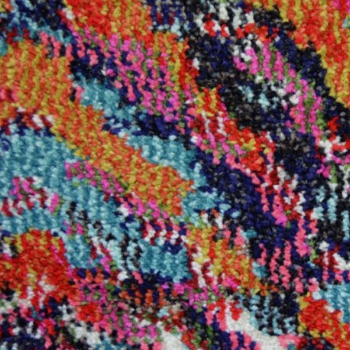 Colourful Striking Chevron Modern Area Rugs - Perth - Grey – image 2