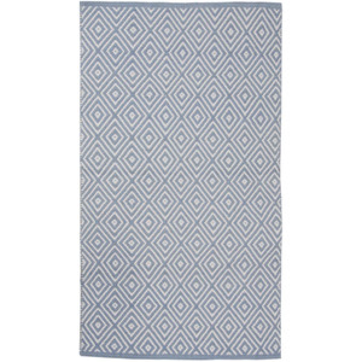 Fuller Diamond Rug - Blue / 90cm – image 3