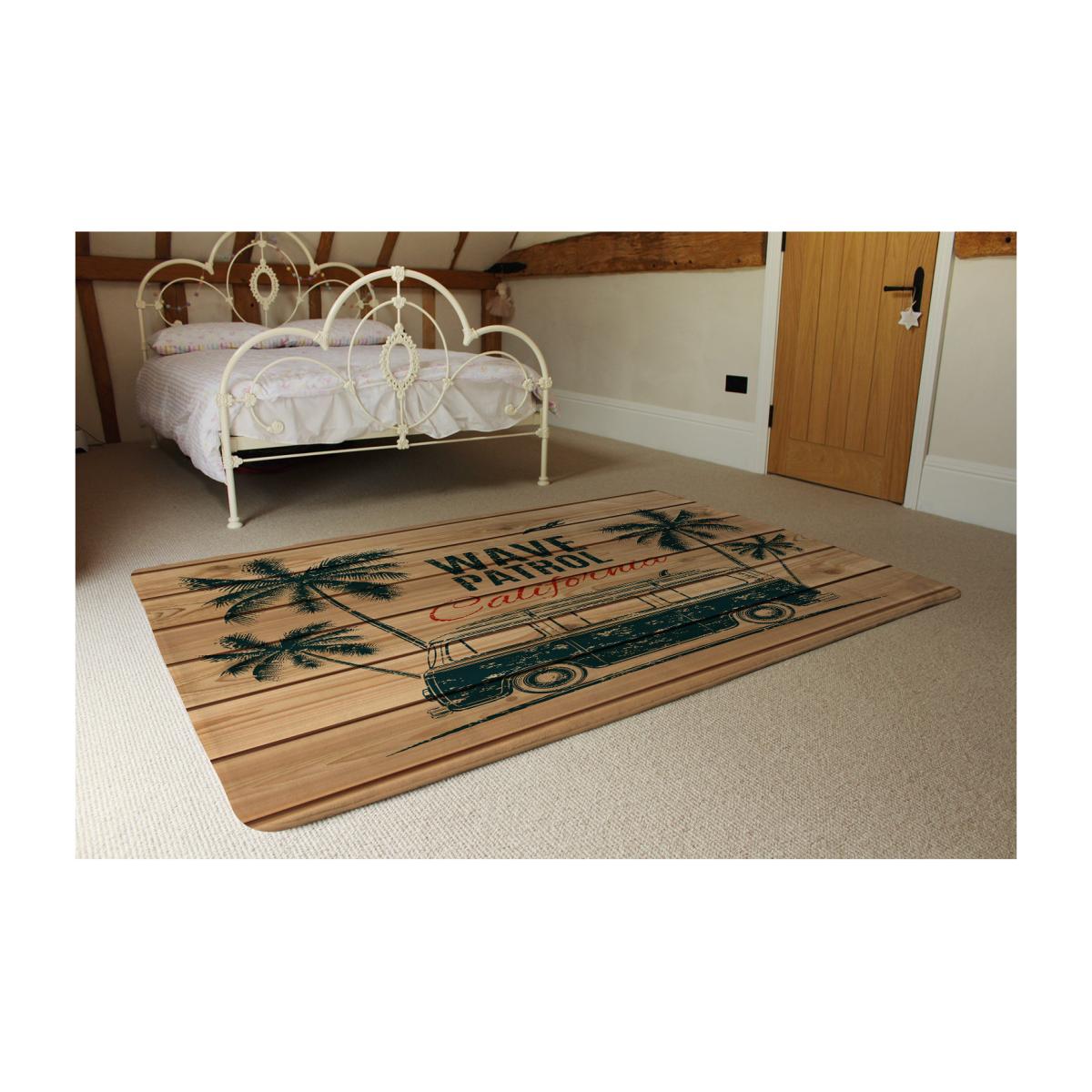 California Wave Patrol Rug - Brown / 230cm – image 1