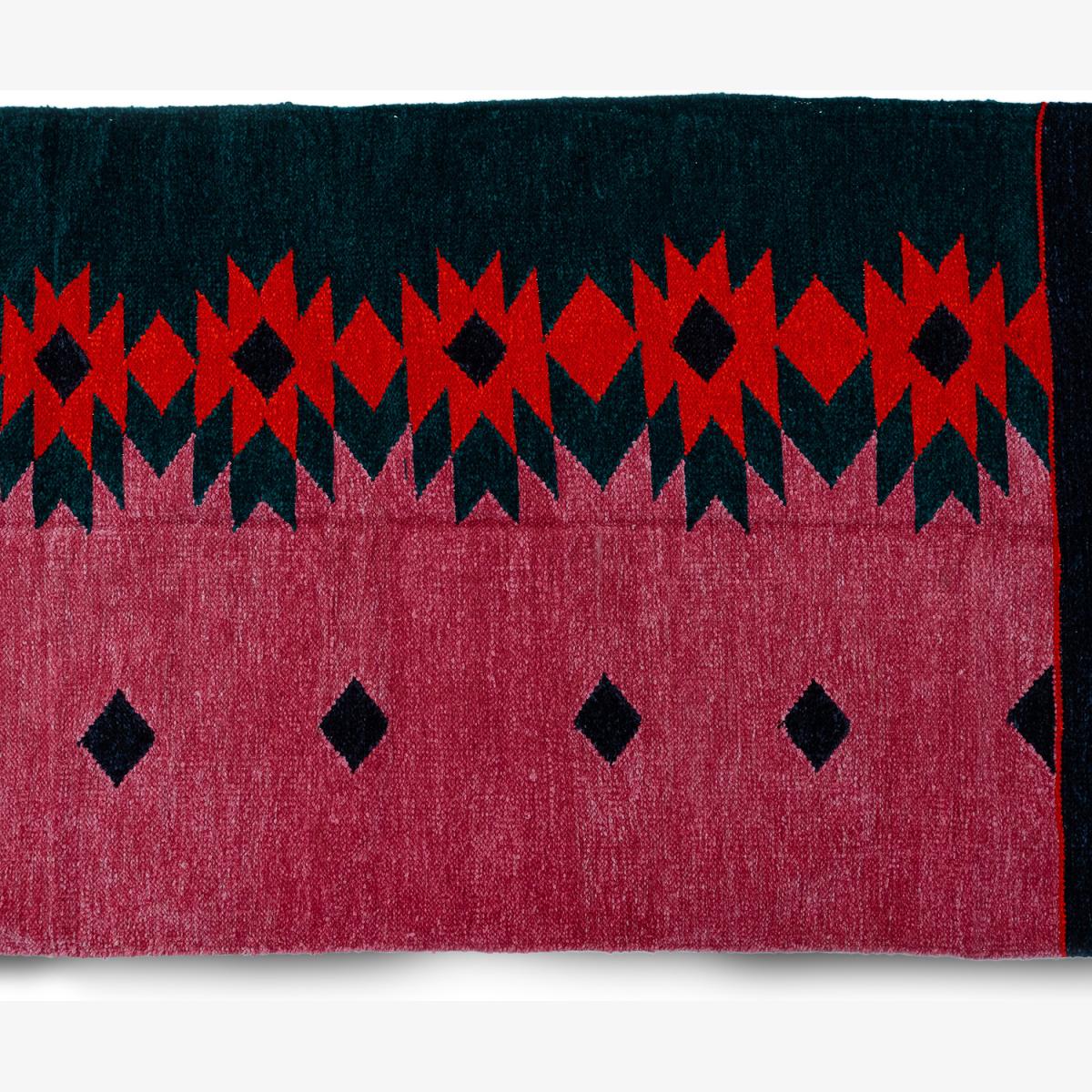 Floral Inca Rug - Pink