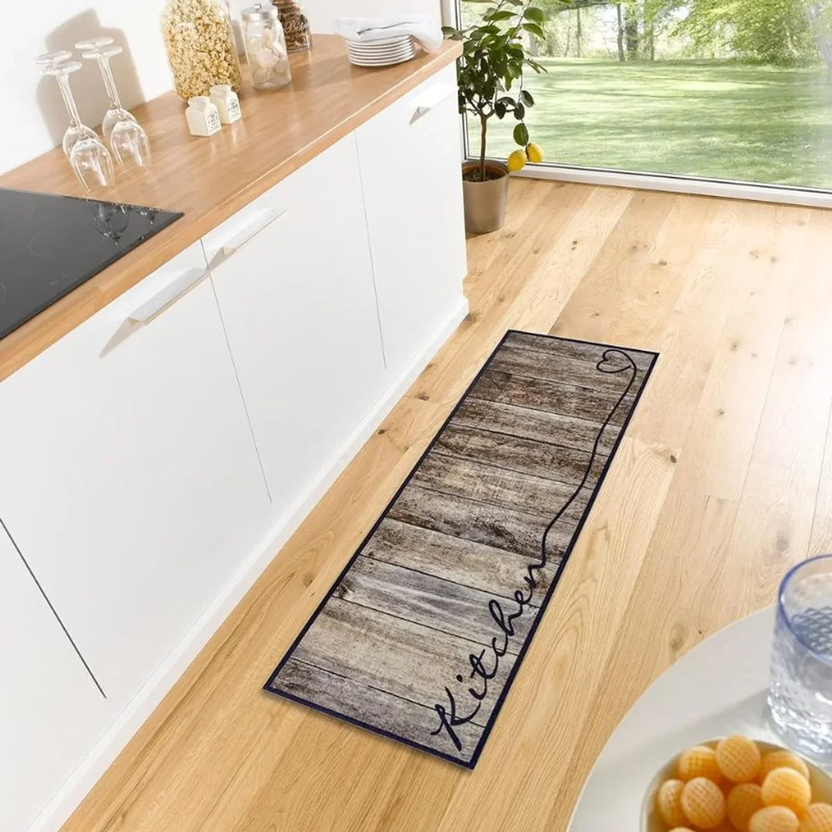 Hanse Home Washable Polyamide Kitchen Runner Rug 50x150 cm Brown - Brown – image 5