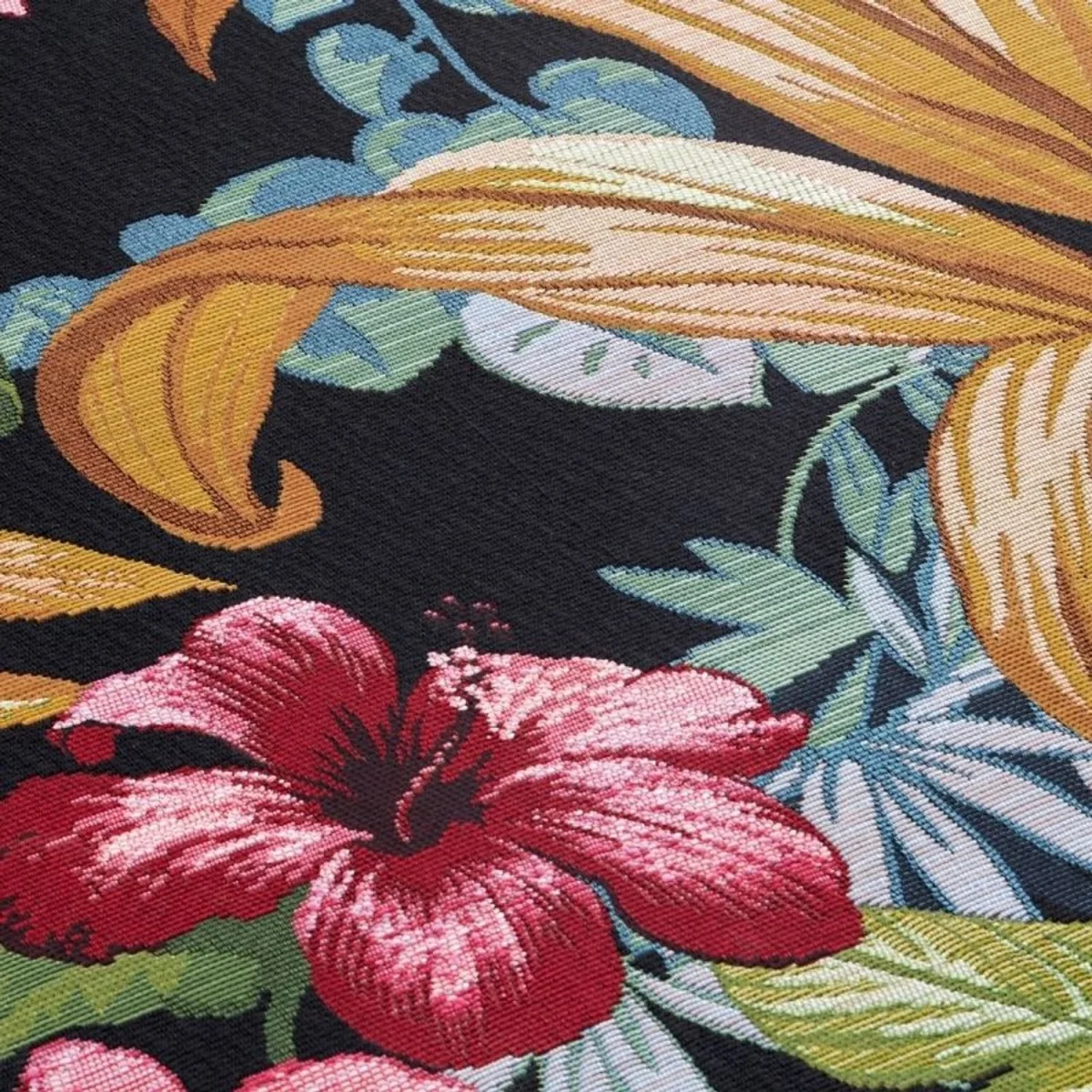 Tropical Floral Indoor & Outdoor Rug Multicolour - Multicolour / 285.0cm – image 3