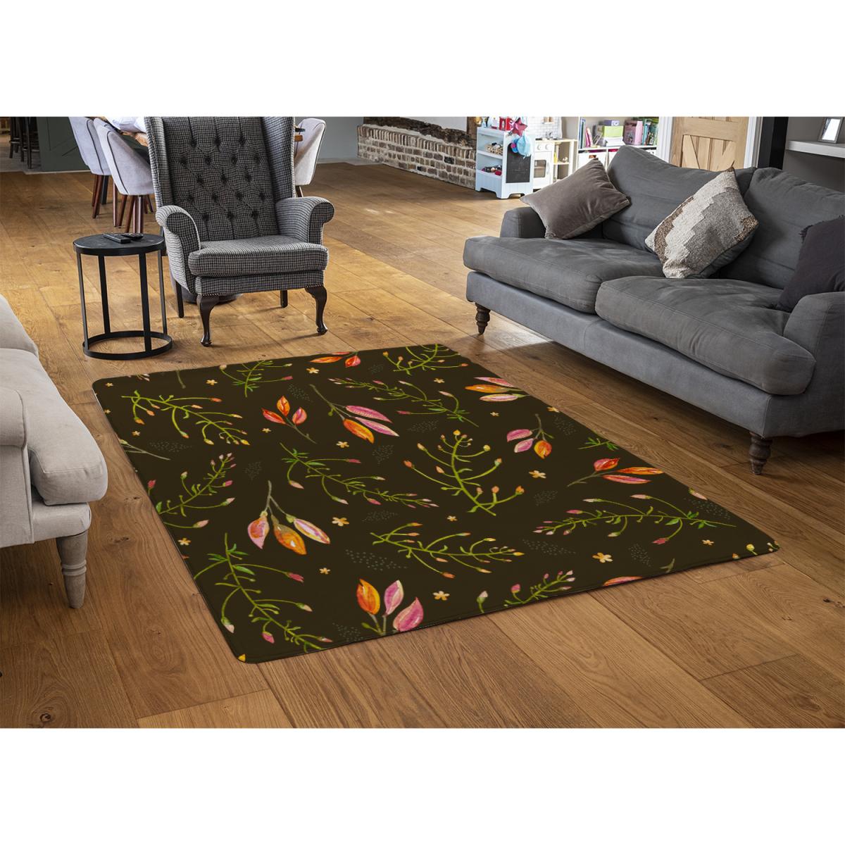 Green Branches Rug - Green / 110cm – image 2