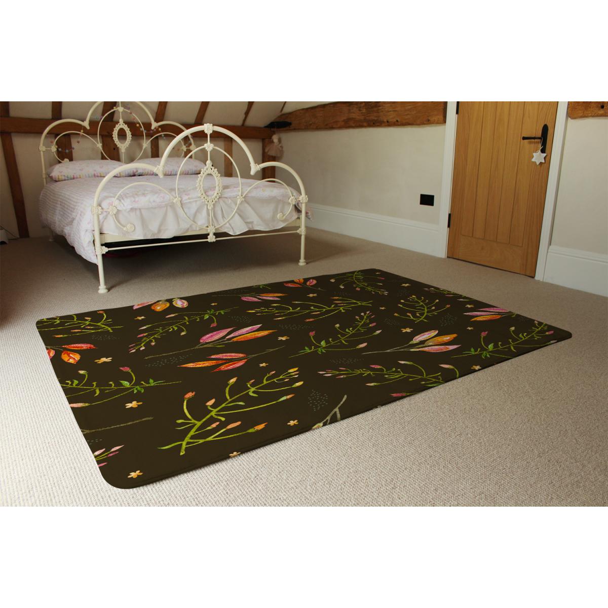Green Branches Rug - Green / 110cm – image 3