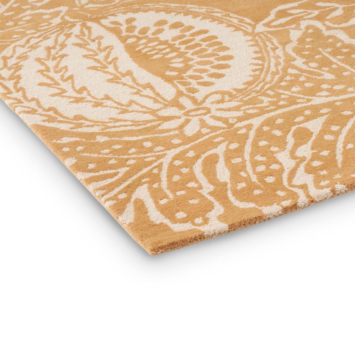 Cantaloupe 145206 Wool Rugs By Sanderson in Ochre Yellow 170x240cm – image 3