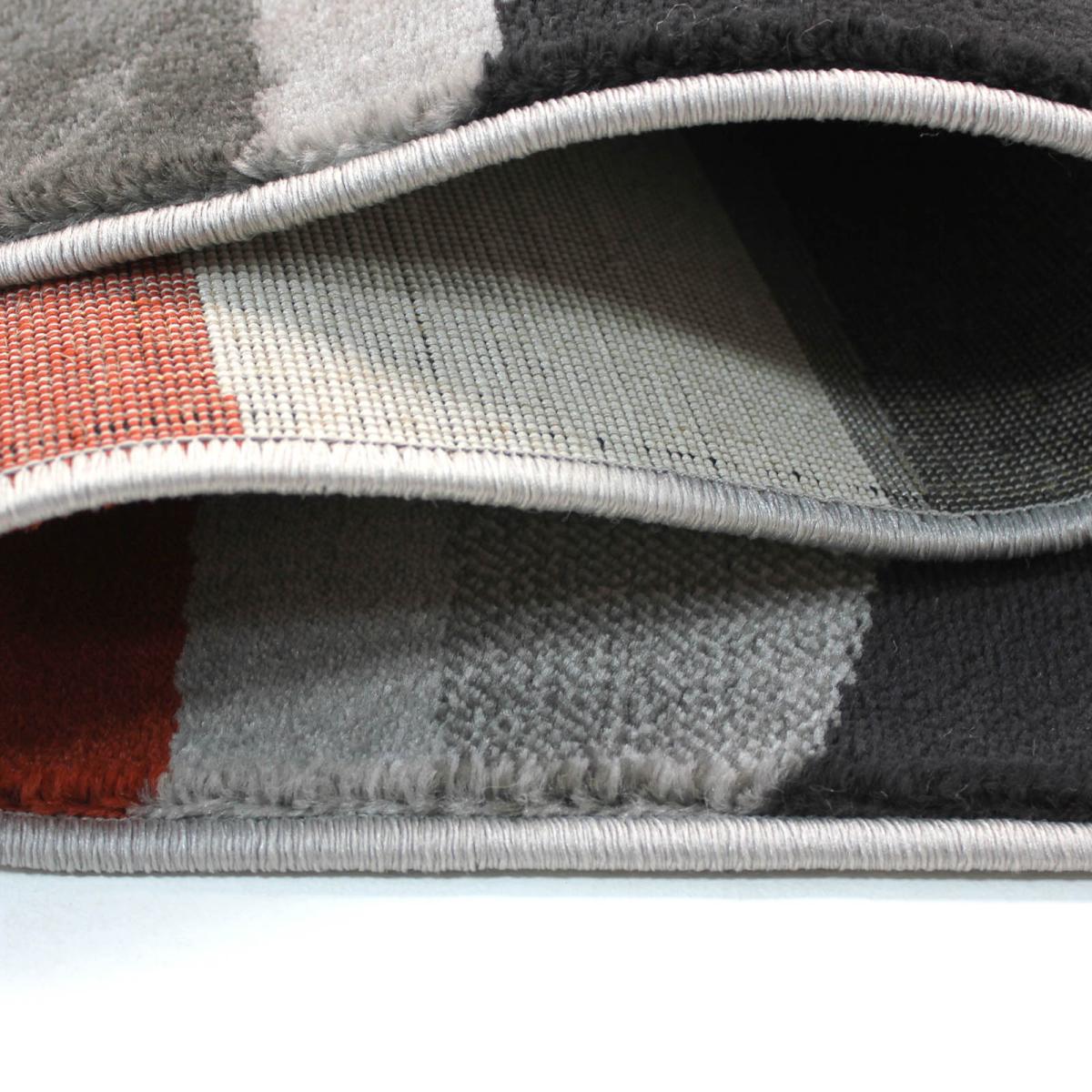Cocktail Spritz Rugs in Grey and Terracotta – image 2
