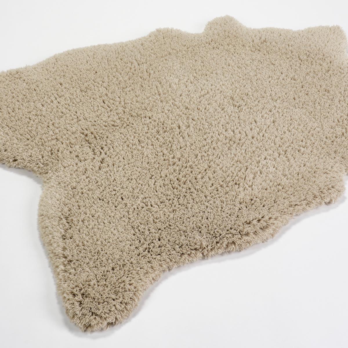 Peau 770 Bath Mat in Linen Beige by Designer Abyss & Habidecor 95x110cm – image 2