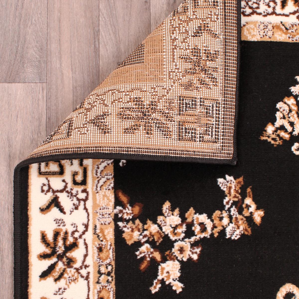 Medallion Rugs in Black by Rugstyle 160x230cm – image 2