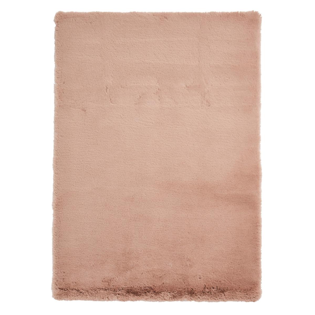 Super Teddy Plain Shaggy Faux Fur Mink Rug 60x120cm – image 5