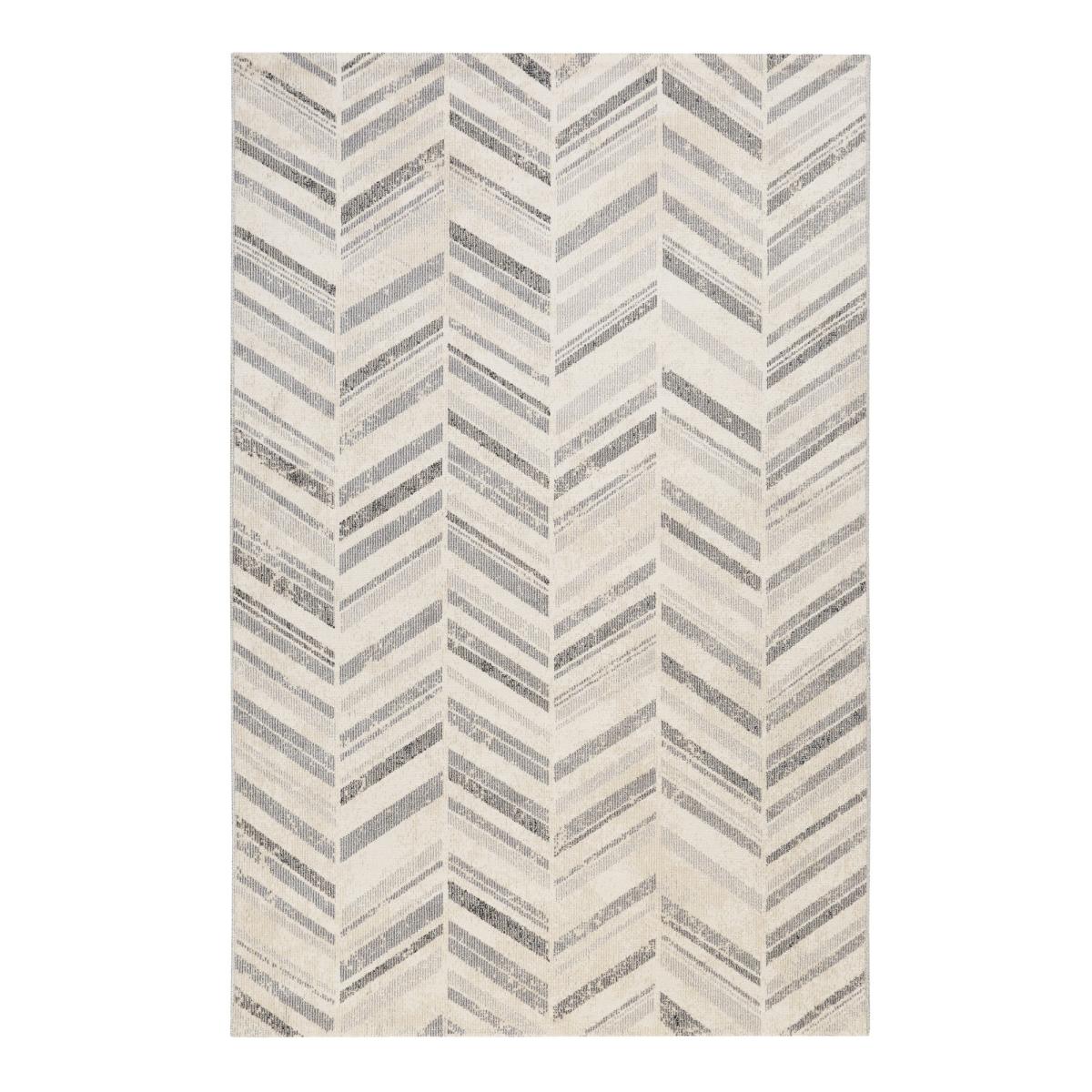 Cabana 20087 095 Chevron Indoor Outdoor Rugs in Grey Multi&nbsp;160x225cm – image 5