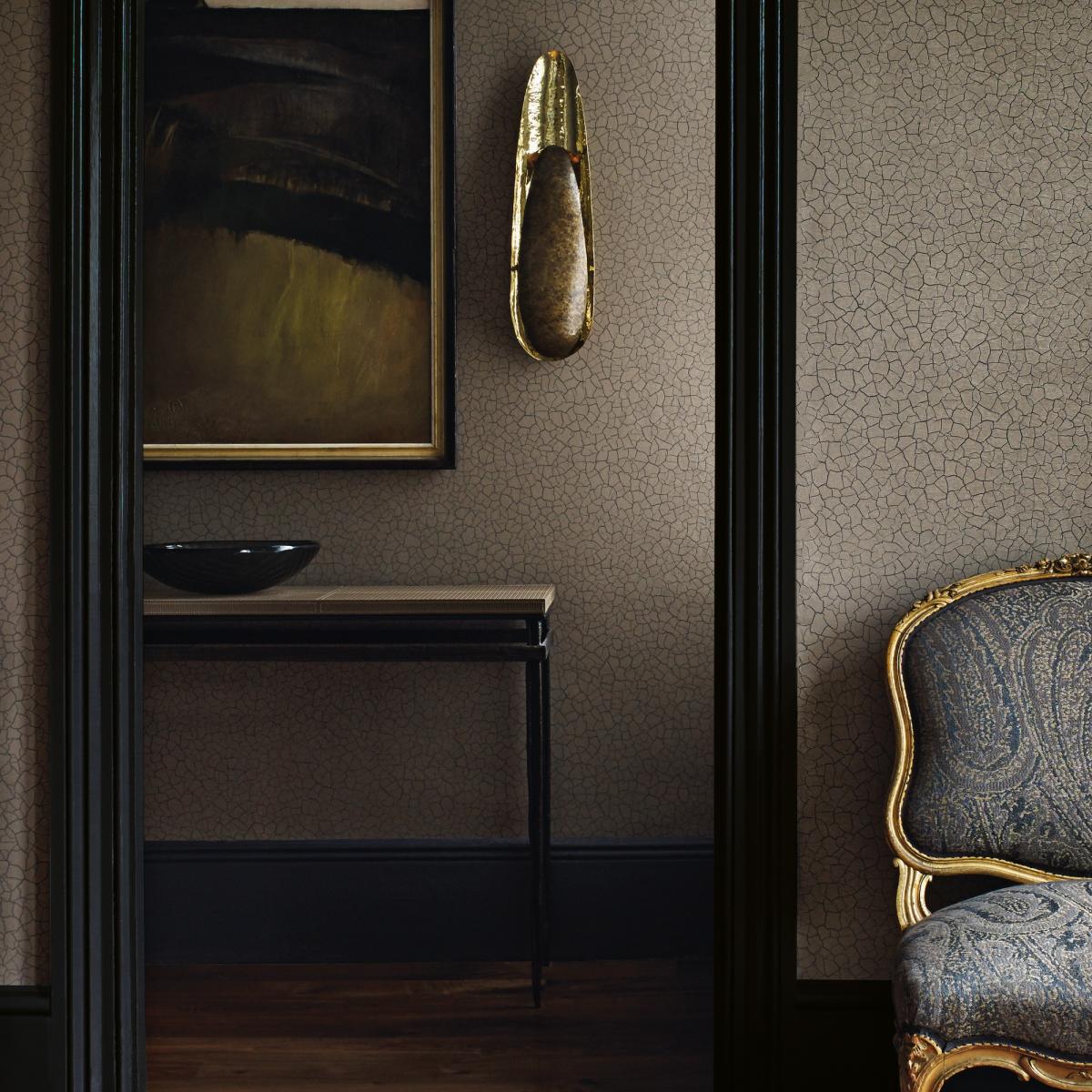 Cracked Earth Wallpaper 312529 by Zoffany in Bronze Brown&nbsp;Roll – image 3