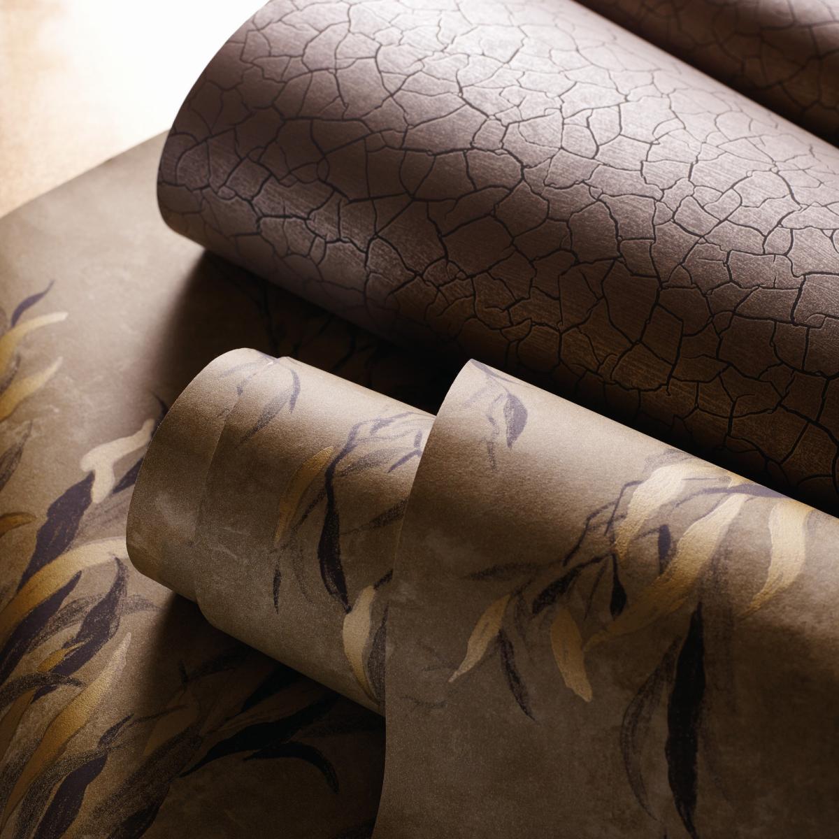 Cracked Earth Wallpaper 312529 by Zoffany in Bronze Brown&nbsp;Roll – image 4