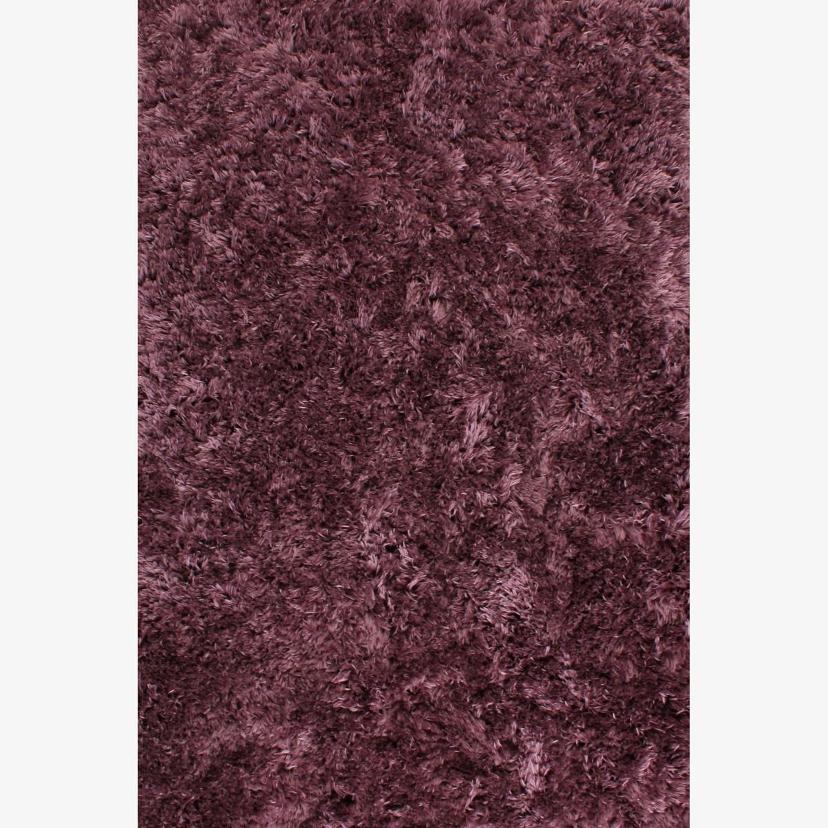 Flossy Plain Shaggy Rugs in Heather Purple 120x170cm – image 1
