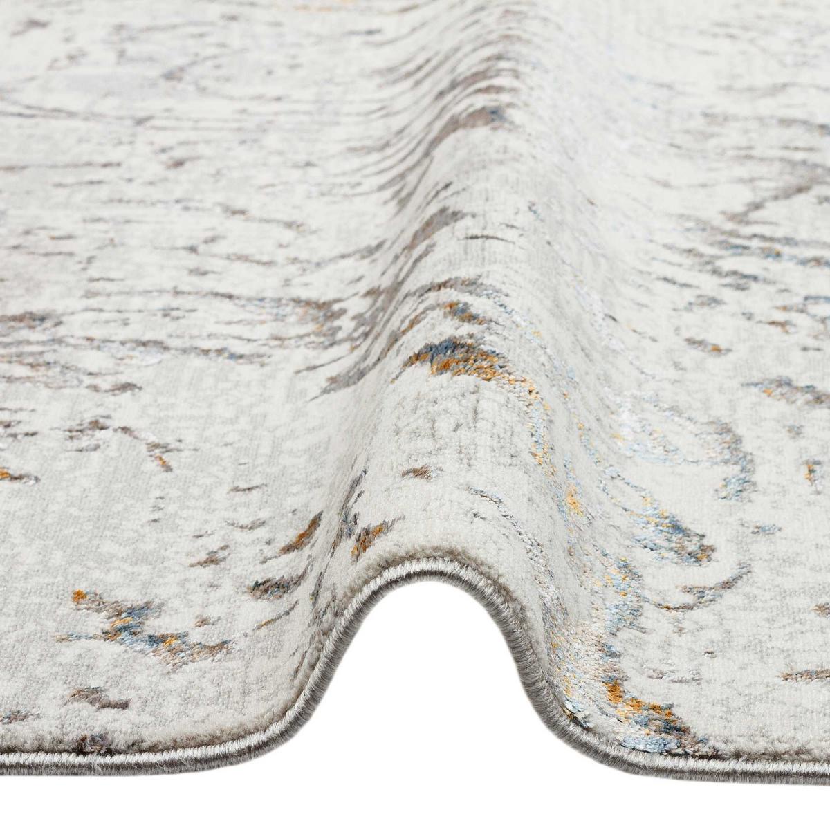 Dalia DAL14 Abstract Rugs in Ivory Multi 160x220cm – image 3