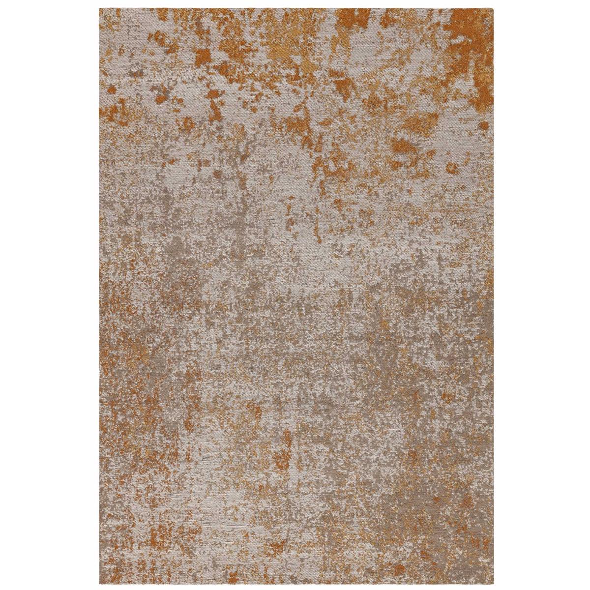 Dara Abstract Outdoor Rugs in Terracotta Orange – image 2
