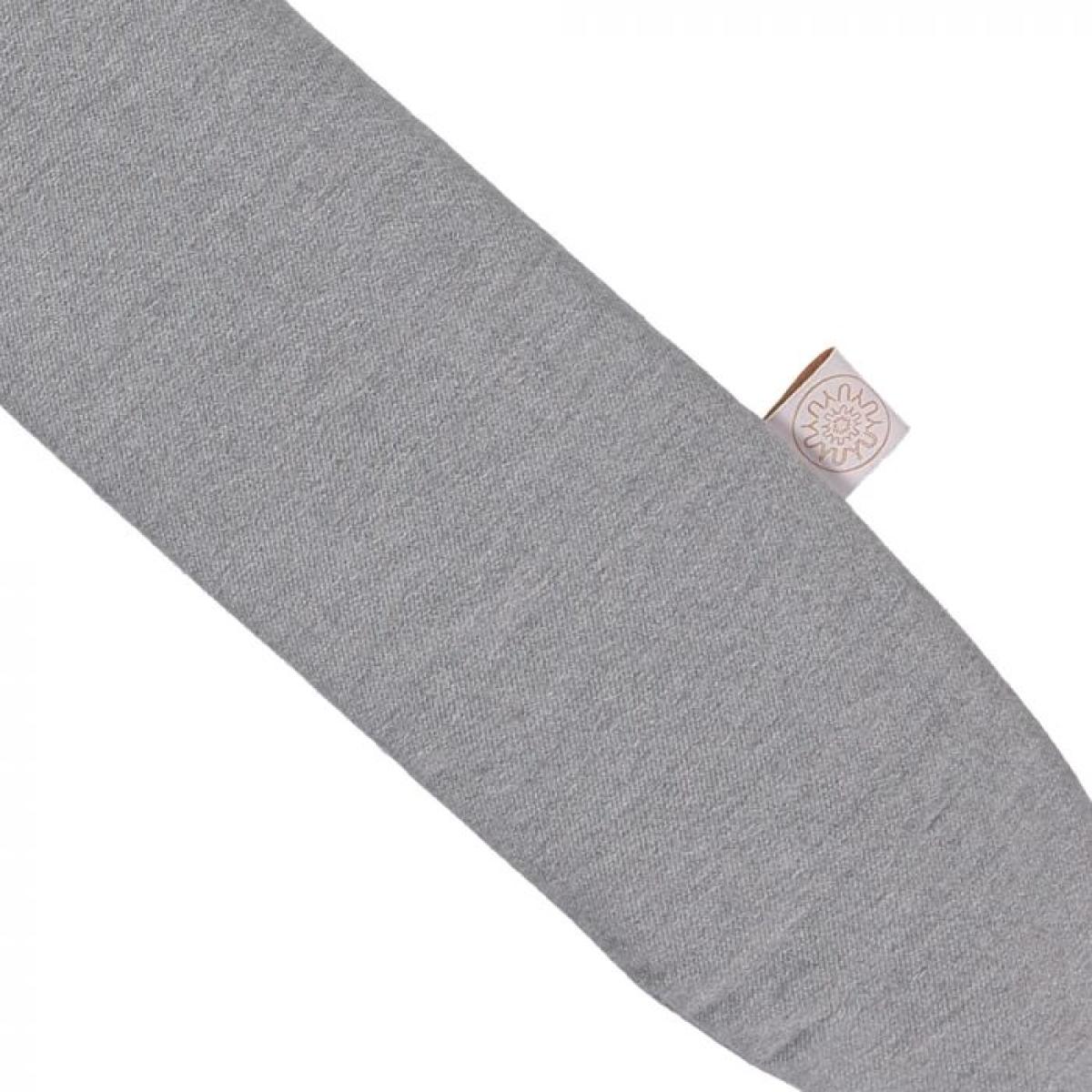 YuYu Japanese Cotton Hot Water Bottle in Pebble Light 81x13cm – image 3
