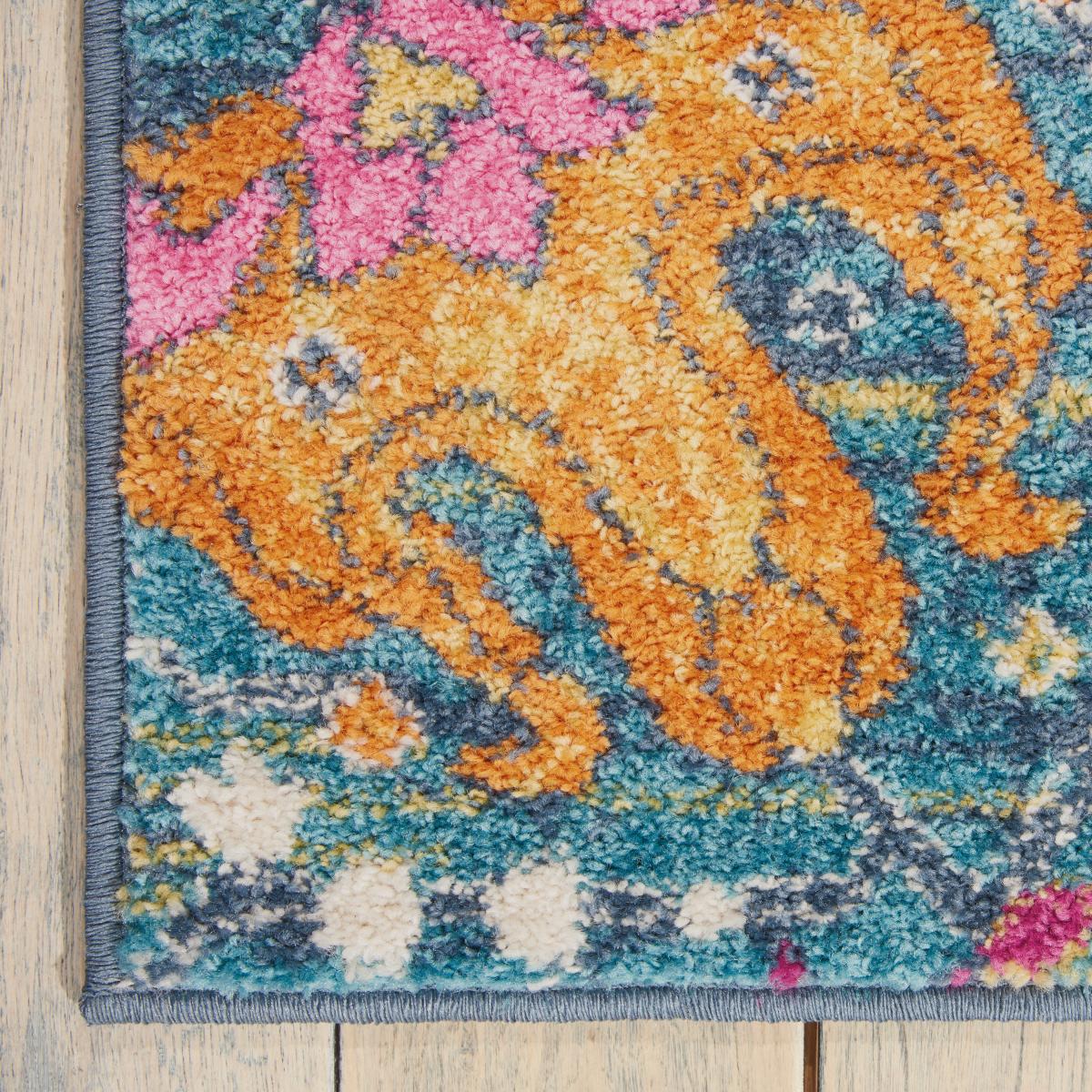 Passion Modern Persian Rugs PSN01 in Denim Blue 114x175cm – image 2