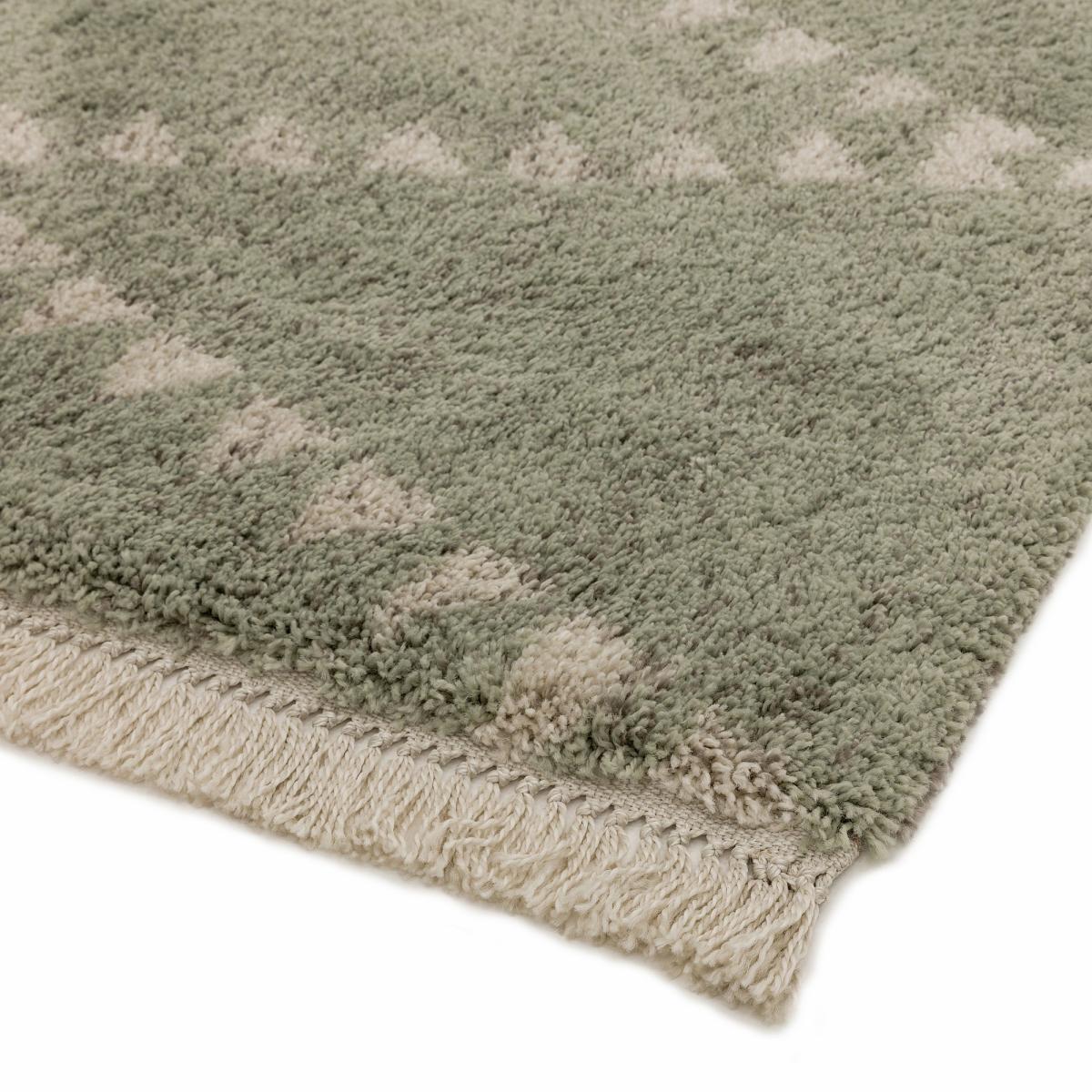 Rocco Boho Moroccan Rugs RC02 in Green 120x170cm – image 2