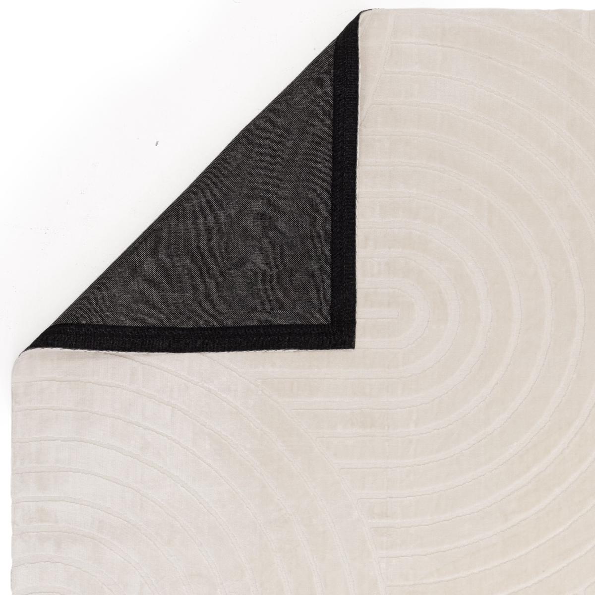 Glaze Ice Geometric Modern Rugs in Ivory White120x170cm – image 5