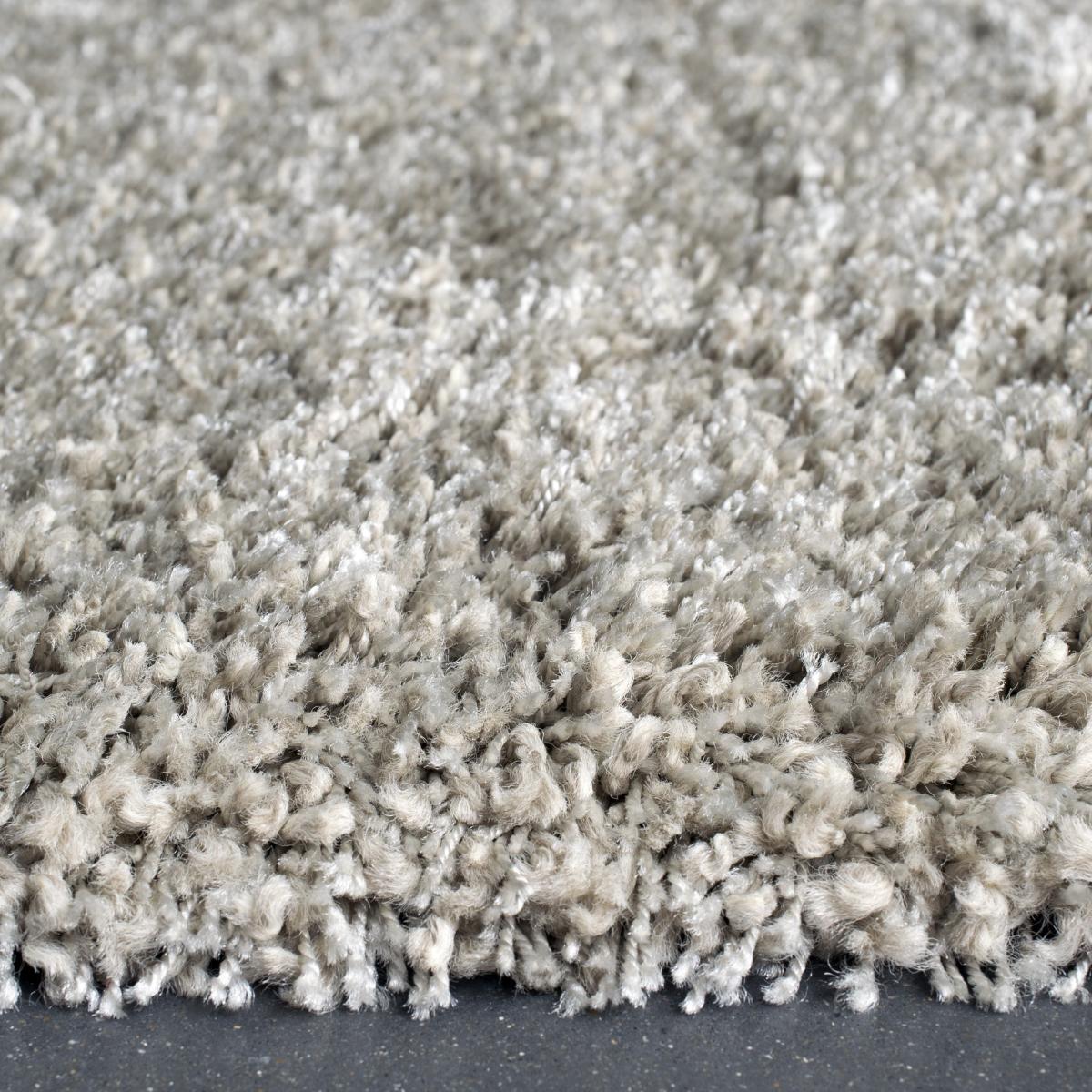 Twilight Speckled Shaggy Rugs 39001 6611 in Linen 65x130cm – image 3