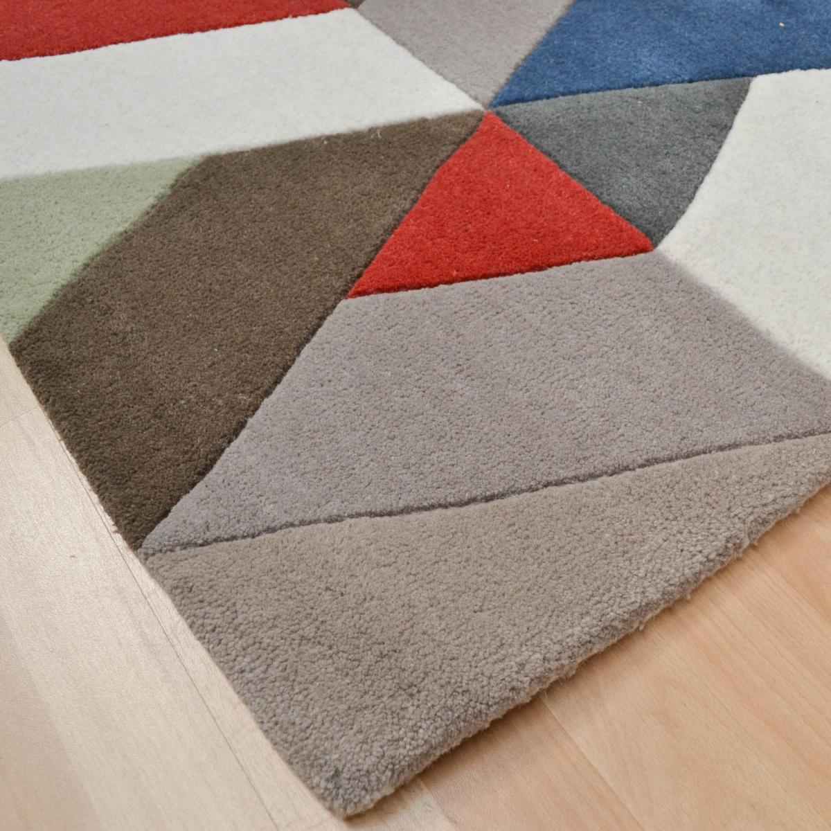 Funk Chevron Multi-Coloured Rugs&nbsp;120x170cm – image 2