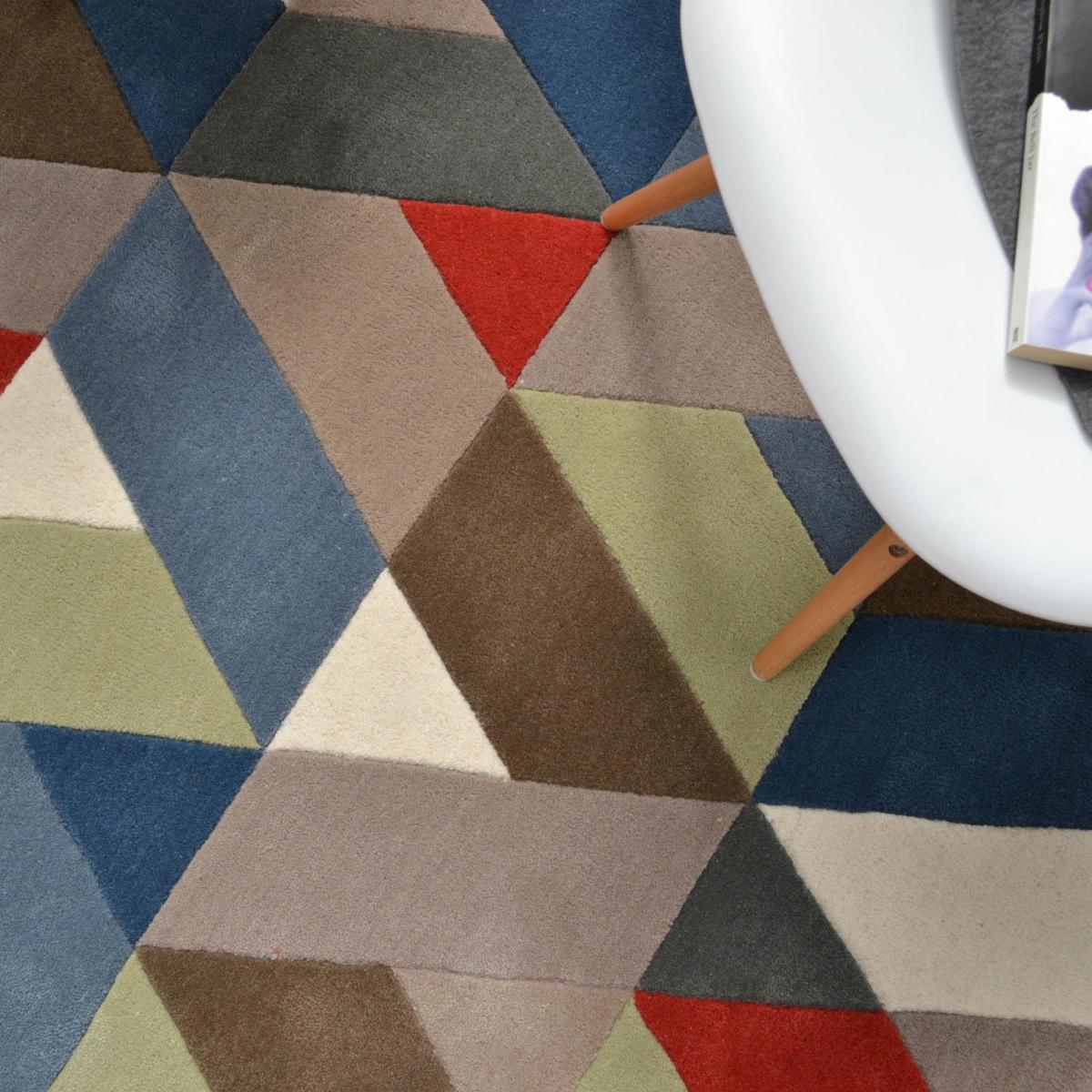 Funk Chevron Multi-Coloured Rugs&nbsp;120x170cm – image 4