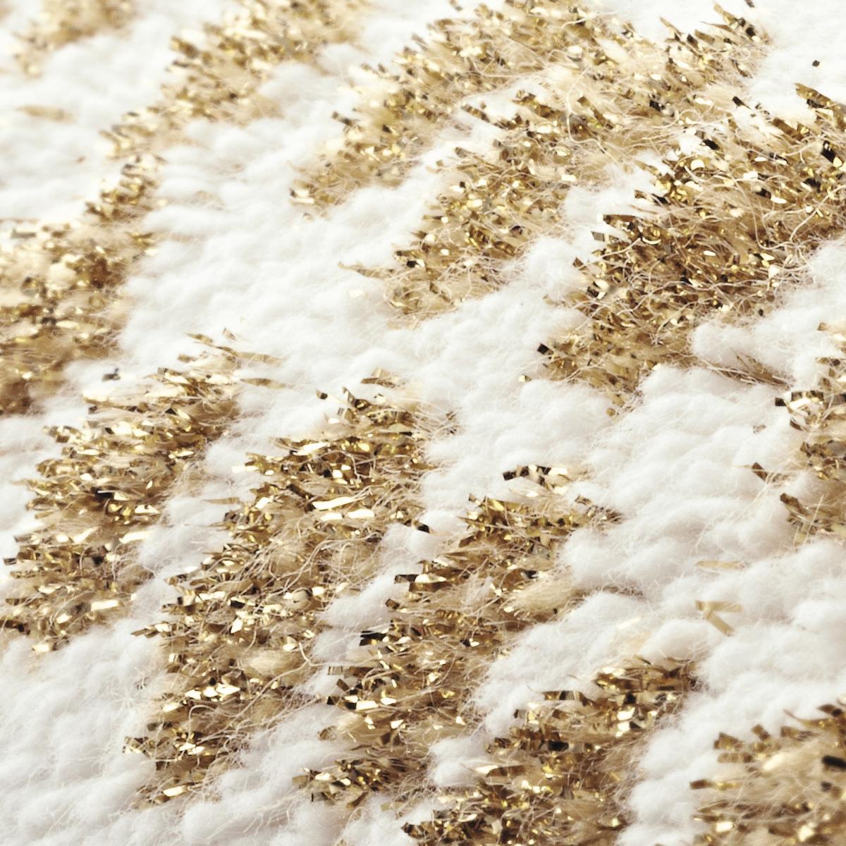 Luxury Dolce Polka Dot Bath Mat by Designer Abyss & Habidecor in Gold 70x120cm – image 4