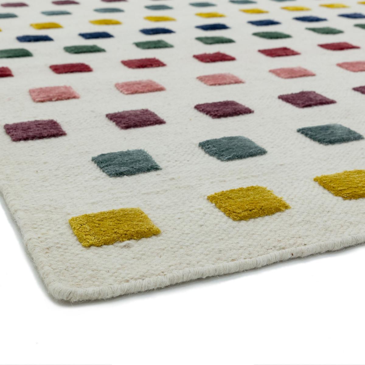 Theo Squares Rugs in Jewel 160x230cm – image 5