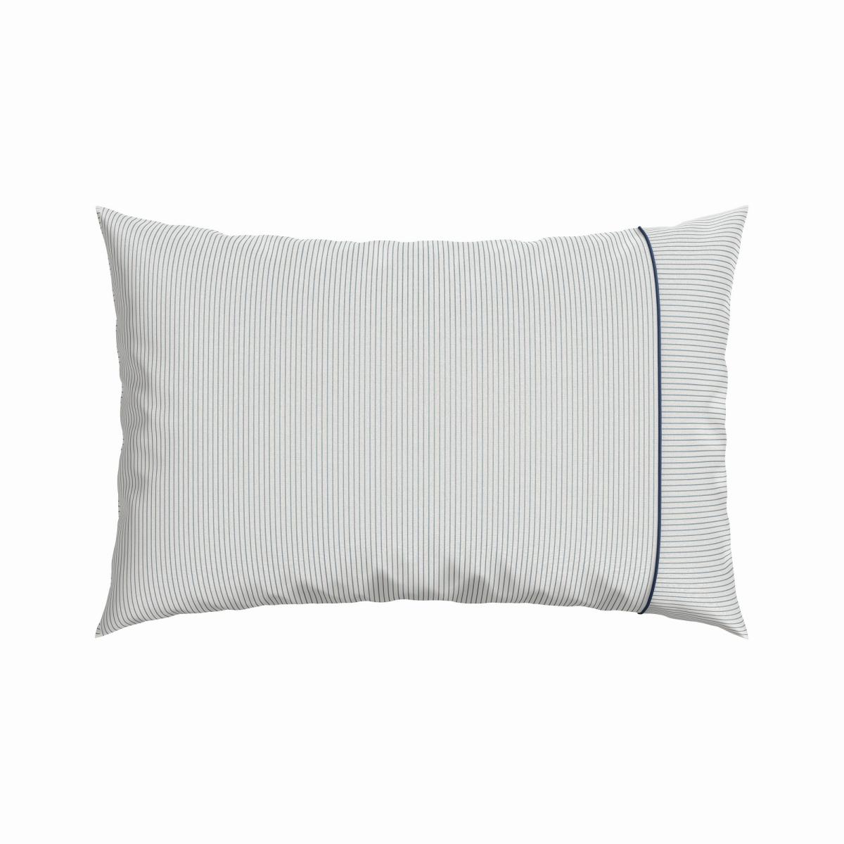Azora Floral Bedding by Bedeck of Belfast in Chambray Blue&nbsp;74x48cm – image 4