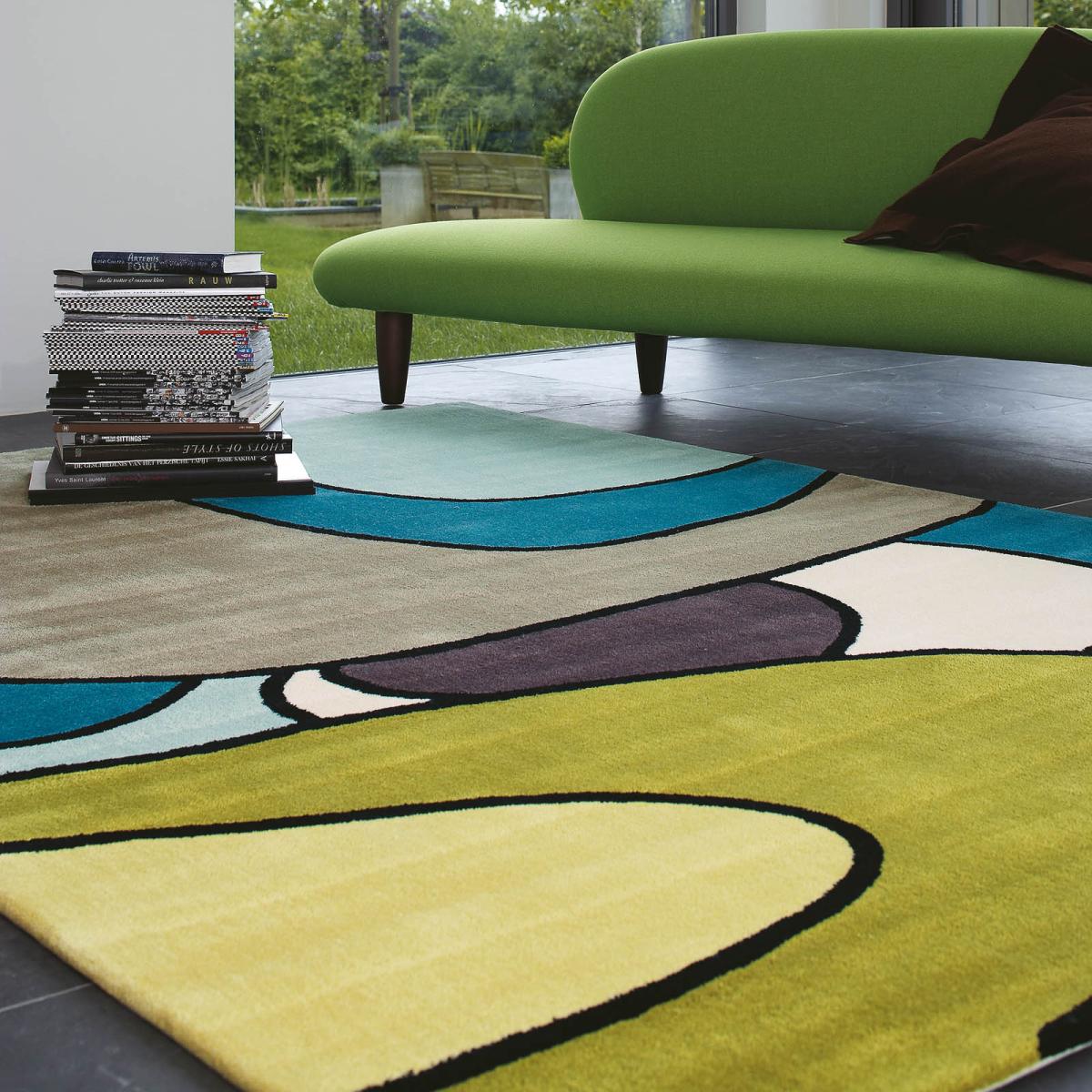 Estella Comic 875008 Modern Wool Rugs by Brink and Campman 250x350cm – image 1