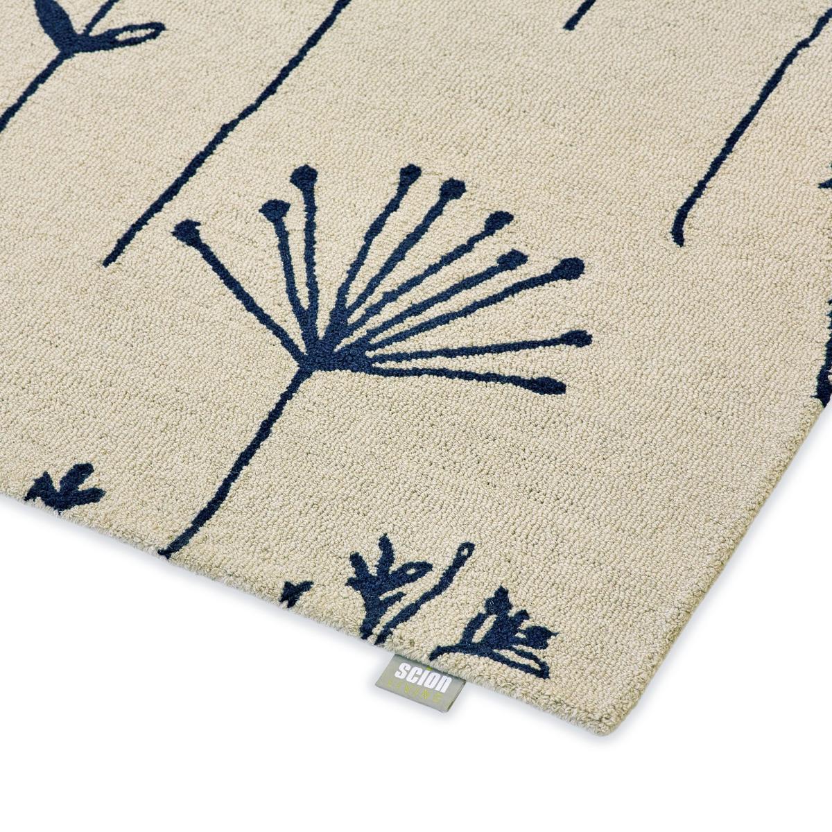 Stipa 126408 Wool Rugs by Scion in Denim Blue200x280cm – image 3