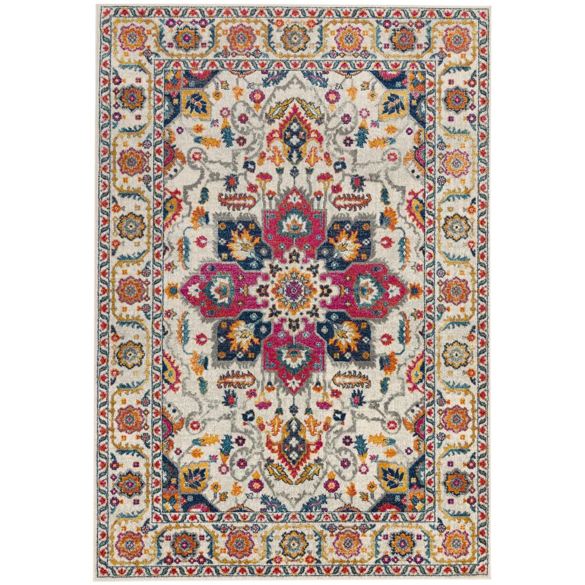Nova Persian Rugs NV24 in White Multi 120x170cm – image 5