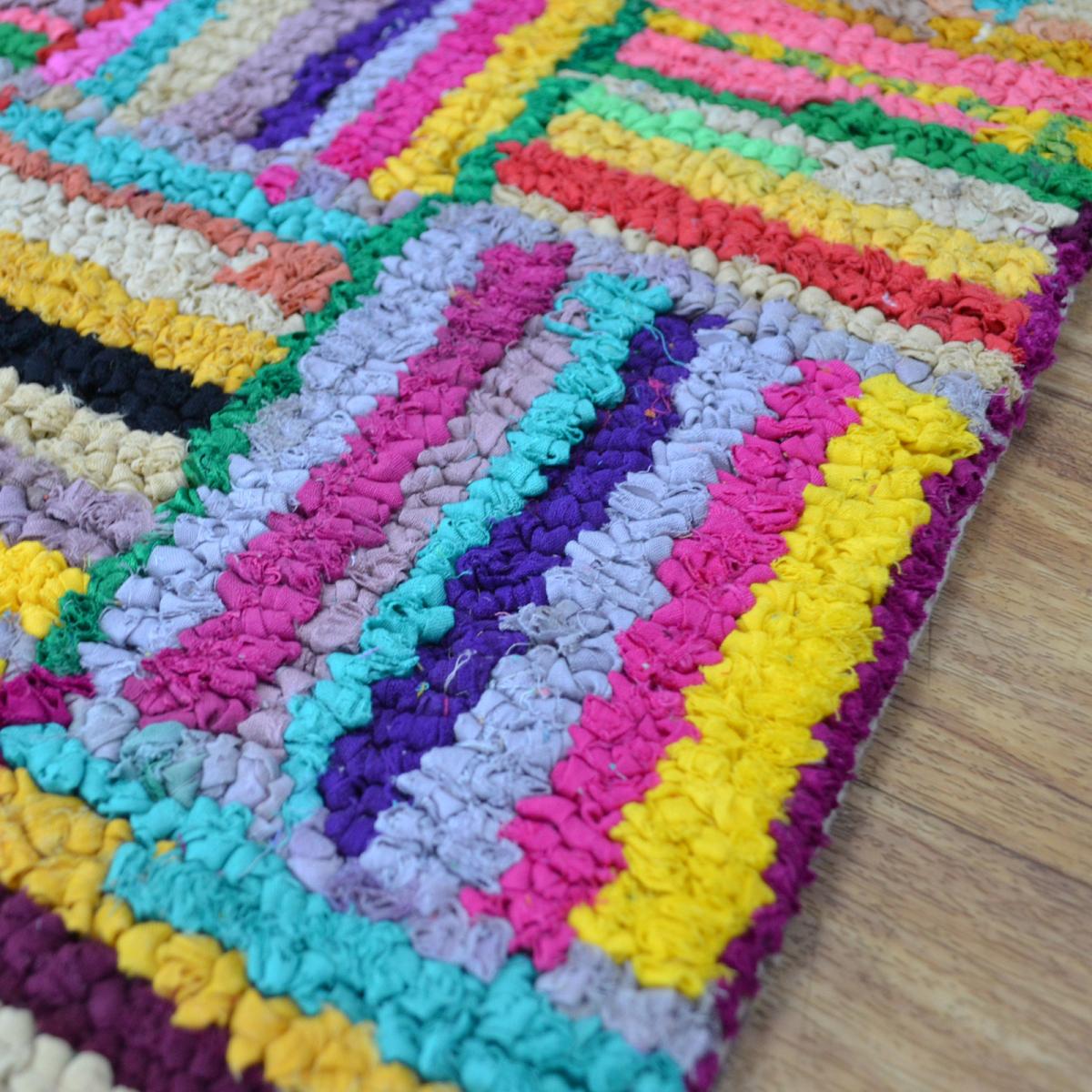 Cotton Chindi Sunshine Multicoloured Rugs 02 120x170cm – image 3