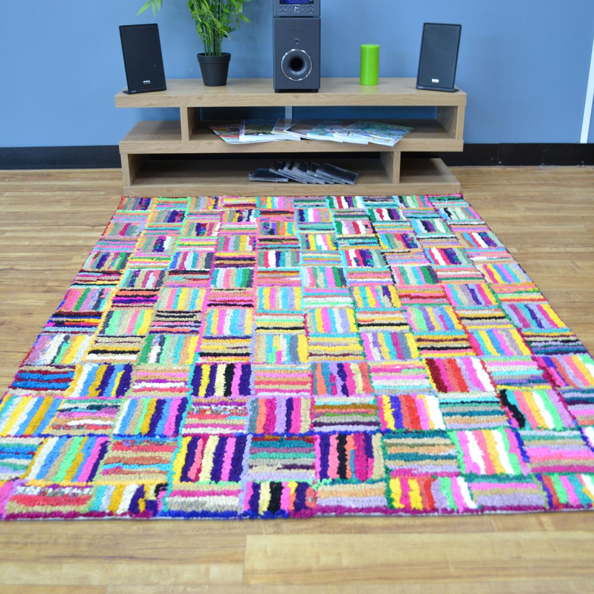 Cotton Chindi Sunshine Multicoloured Rugs 02 120x170cm – image 5